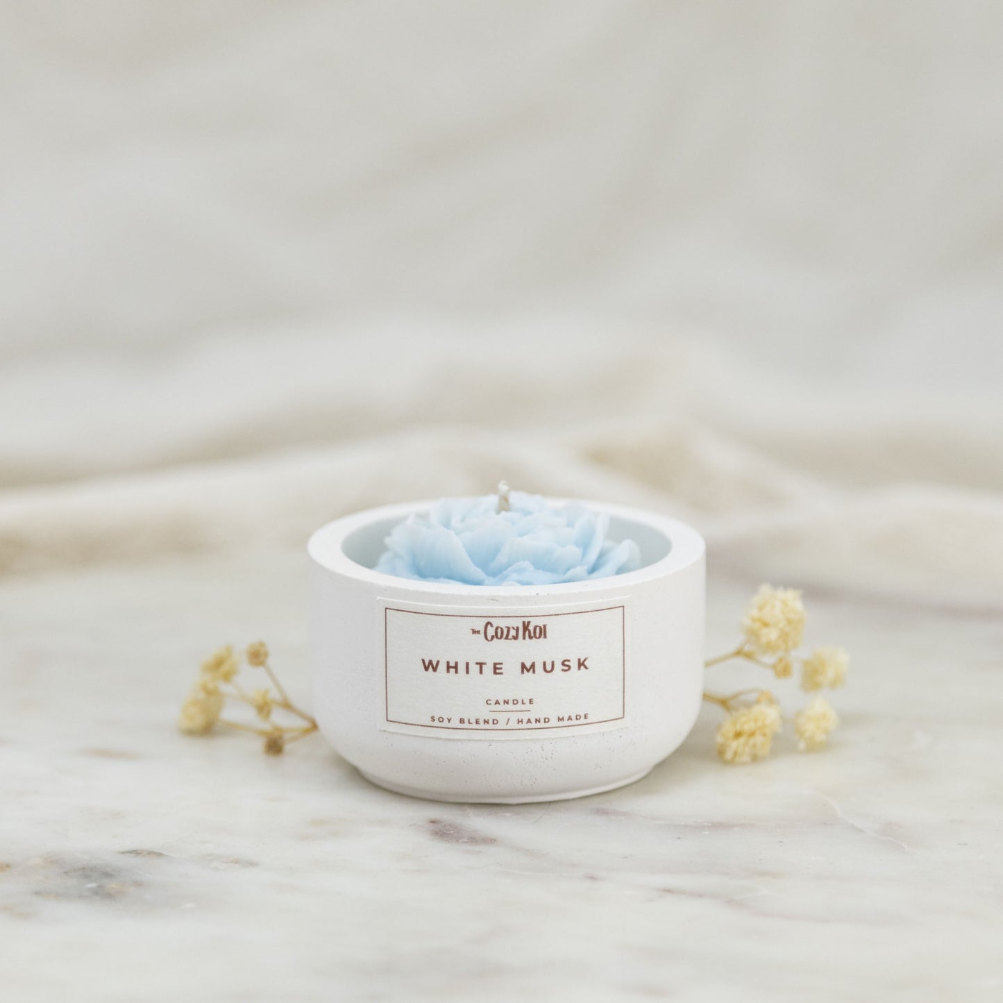 Flowers in Ivory Pottles