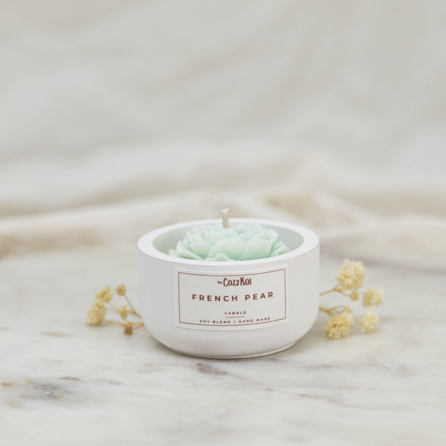 Flowers in Ivory Pottles