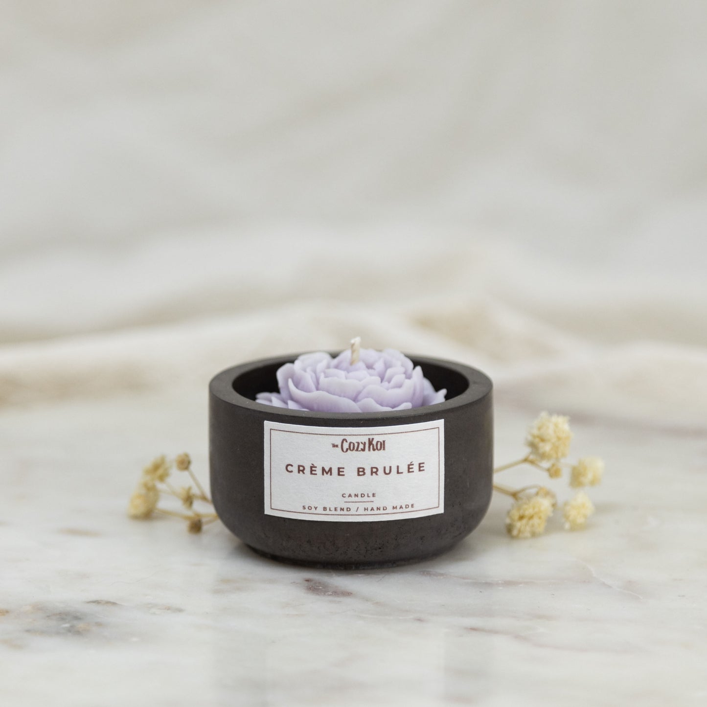 Flowers in Charcoal Pottles