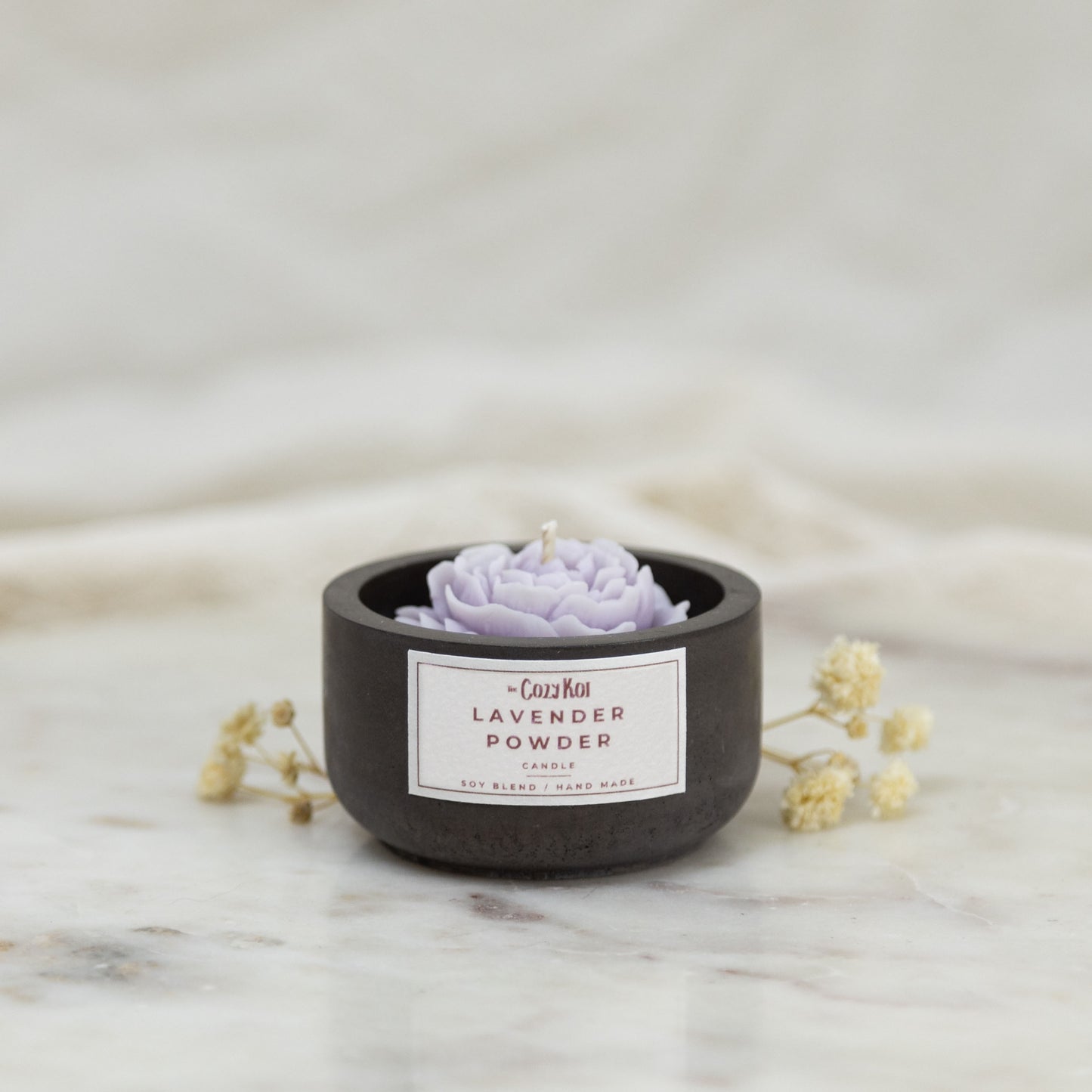 Flowers in Charcoal Pottles