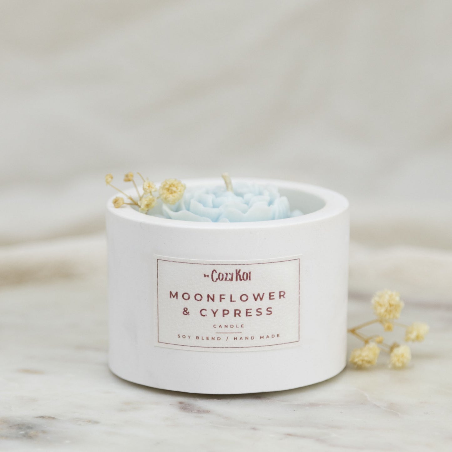 Flowers in Ivory Vessel