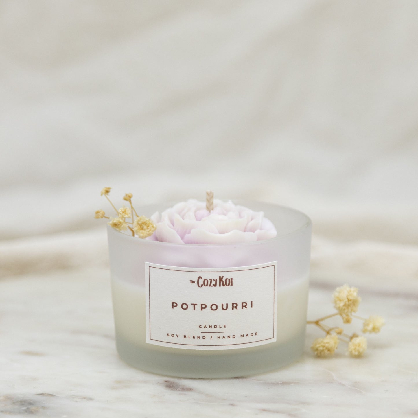 Flowers in Glass Vessel