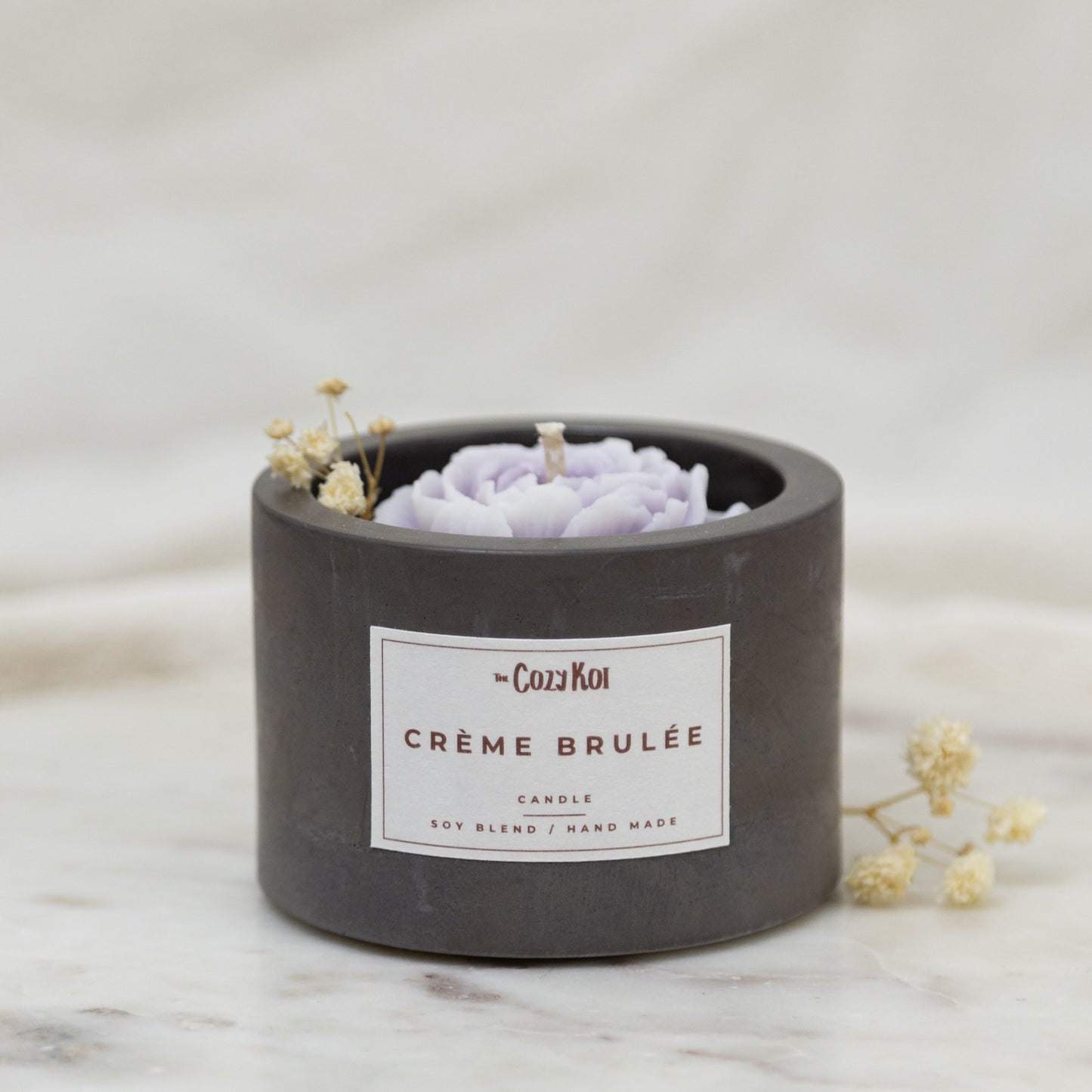 Flowers in Charcoal Vessels