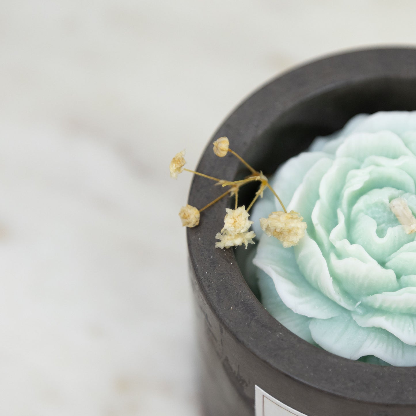 Flowers in Charcoal Vessels