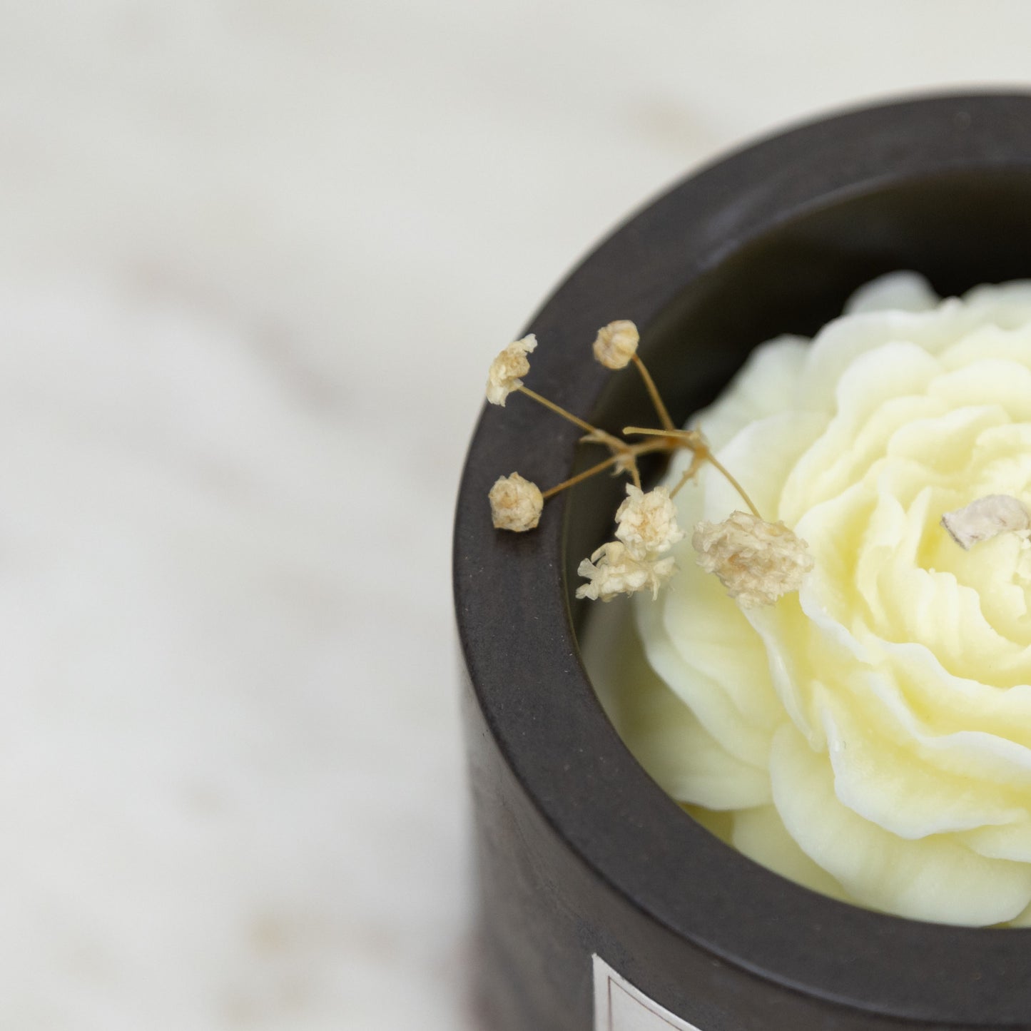 Flowers in Charcoal Vessels