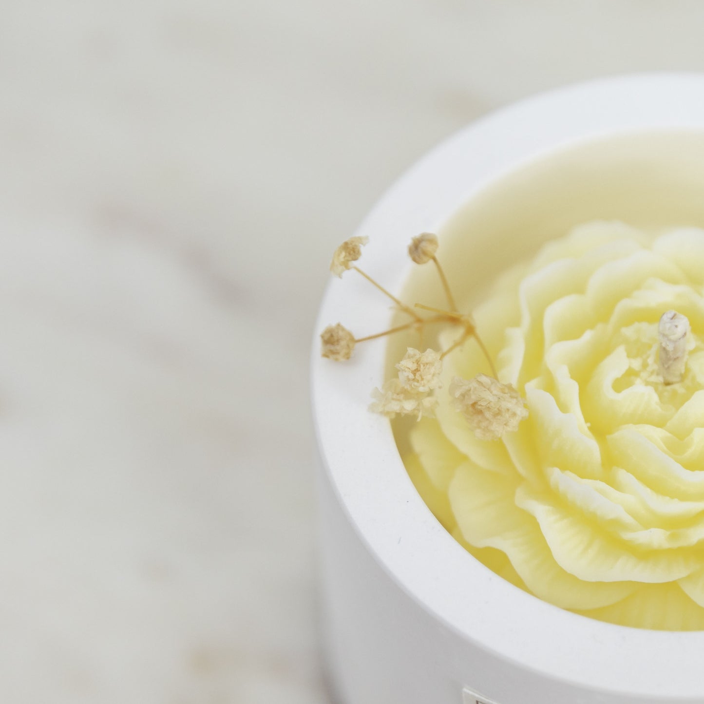 Flowers in Ivory Vessel