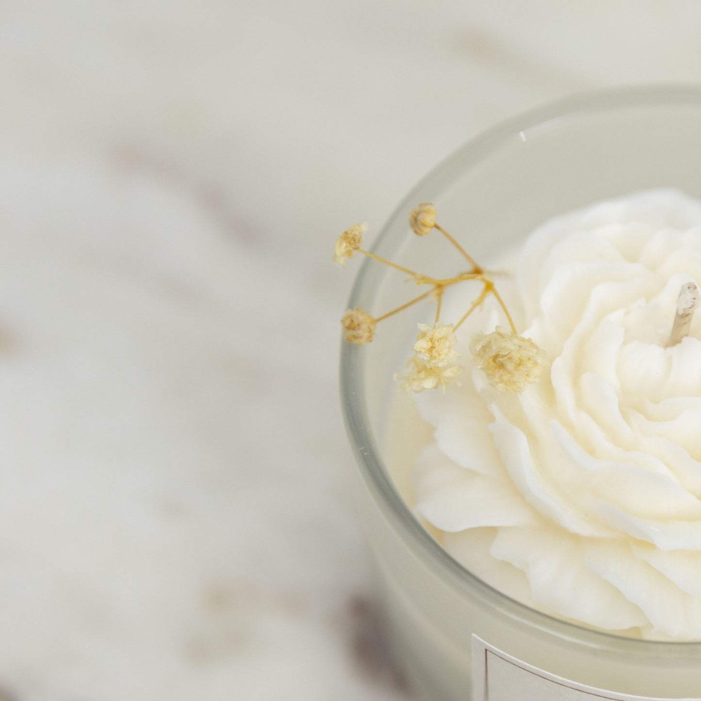 Flowers in Glass Vessel