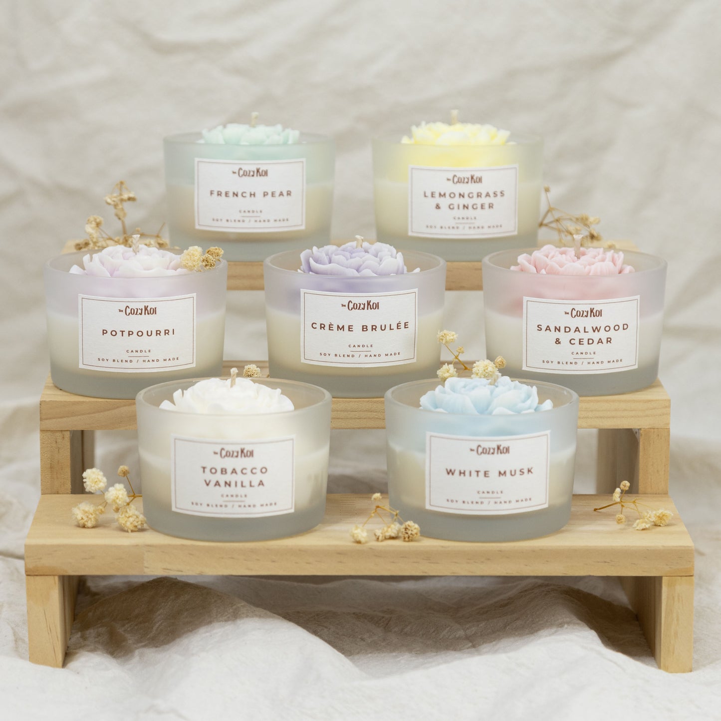 Flowers in Glass Vessel