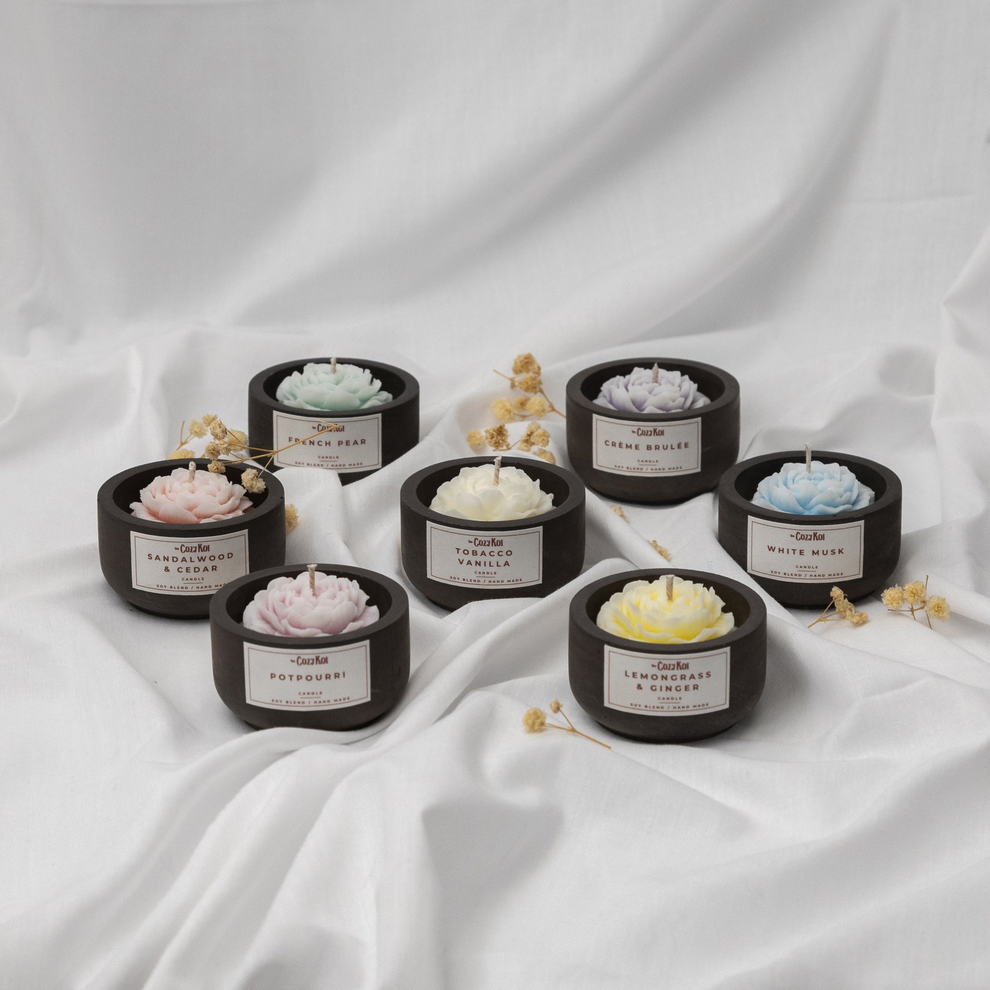 White Musk Charcoal Pottle