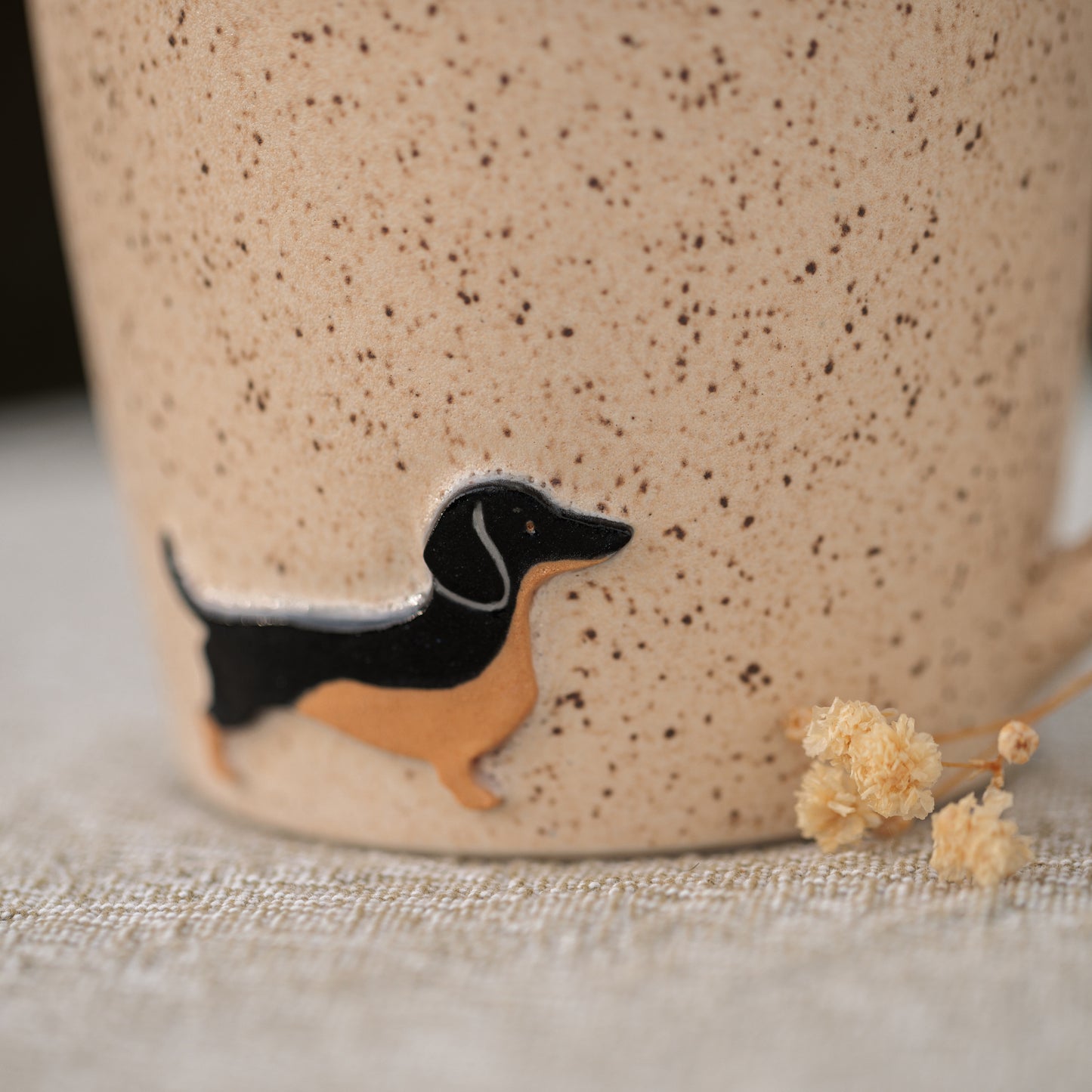 Black & Tan Dachshund Mug