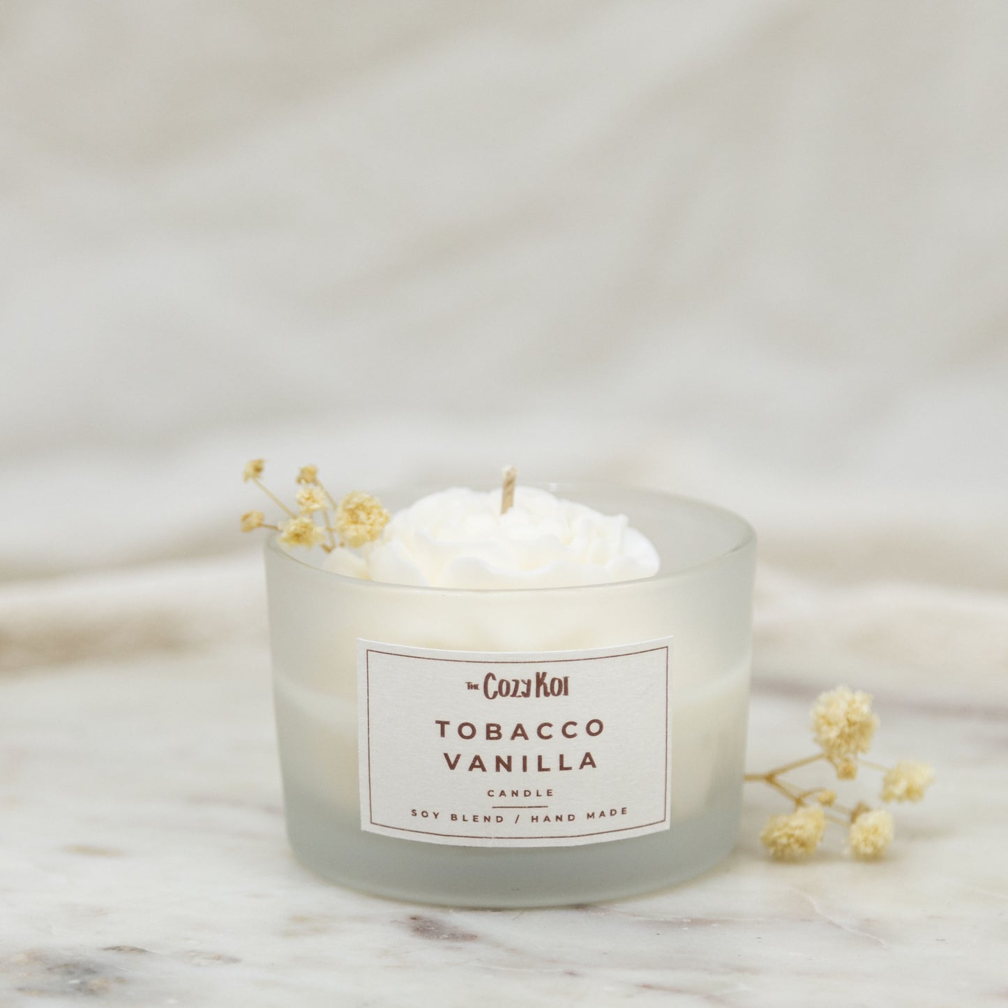 Flowers in Glass Vessel