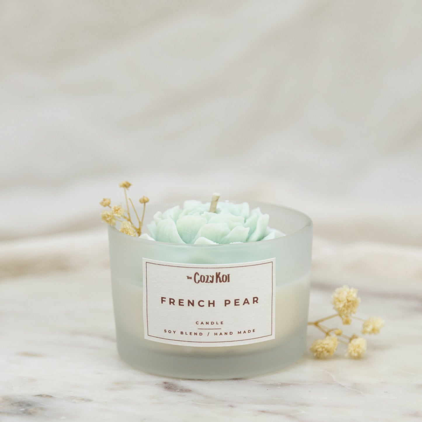 Flowers in Glass Vessel