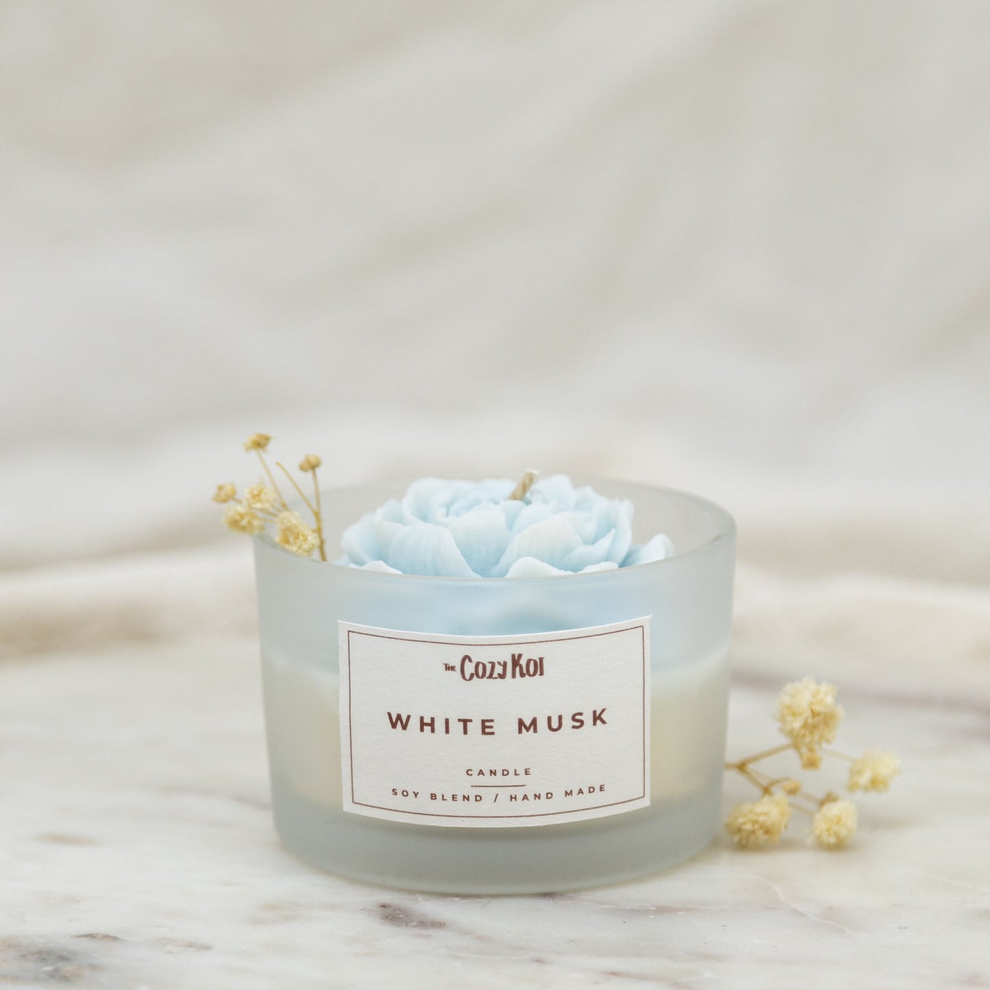 Flowers in Glass Vessel