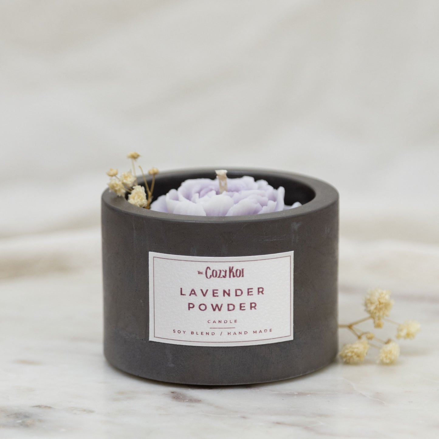 Flowers in Charcoal Vessels