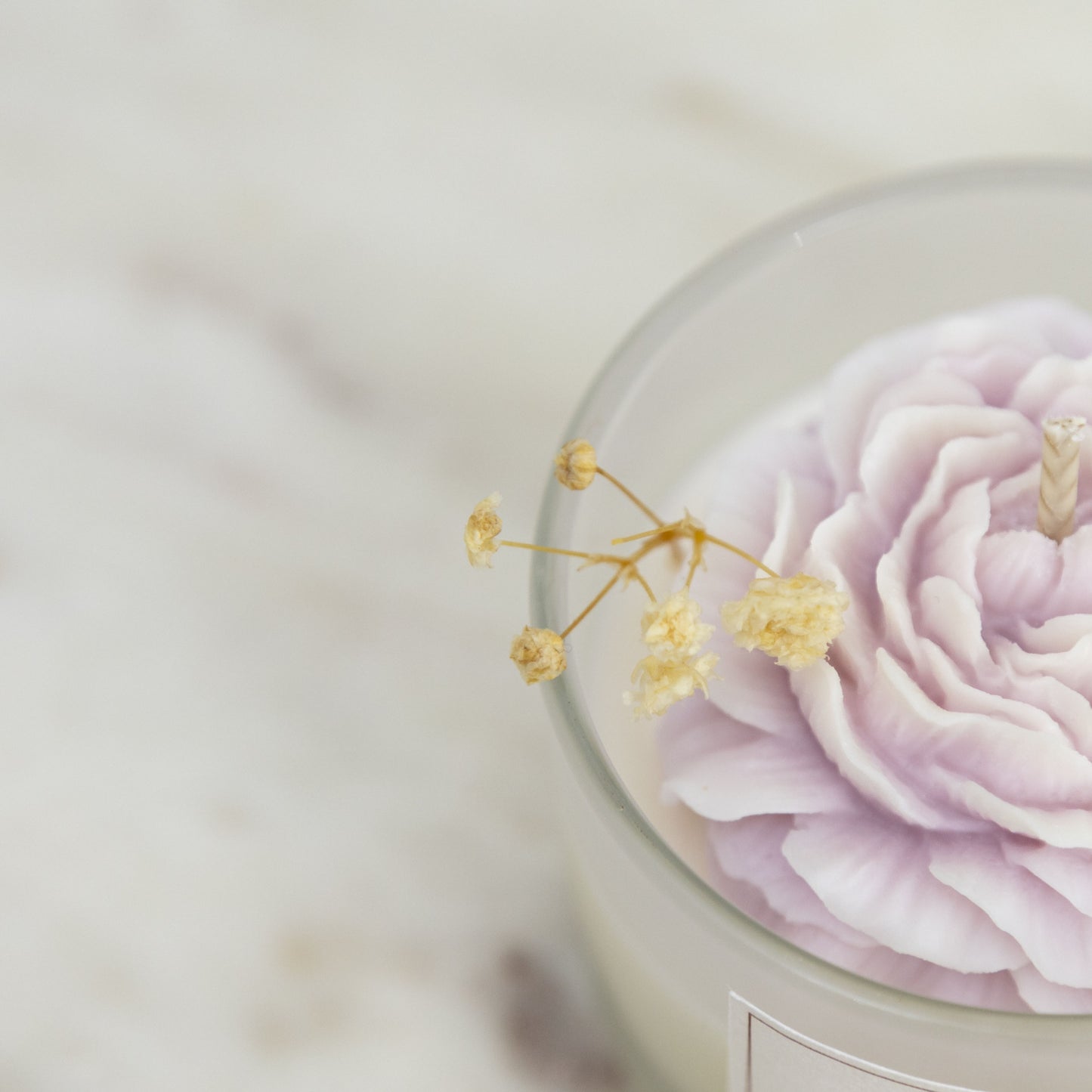 Flowers in Glass Vessel