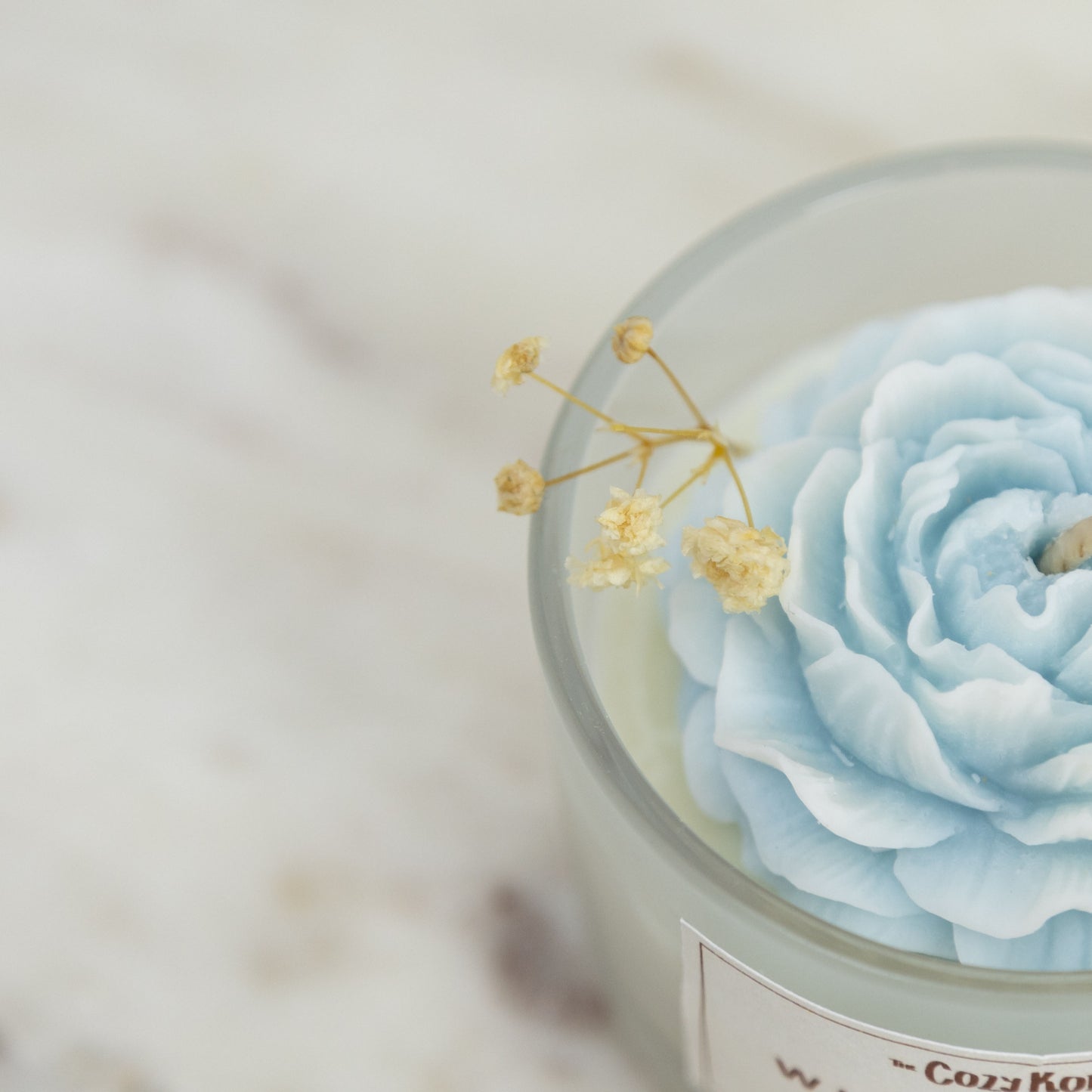 Flowers in Glass Vessel