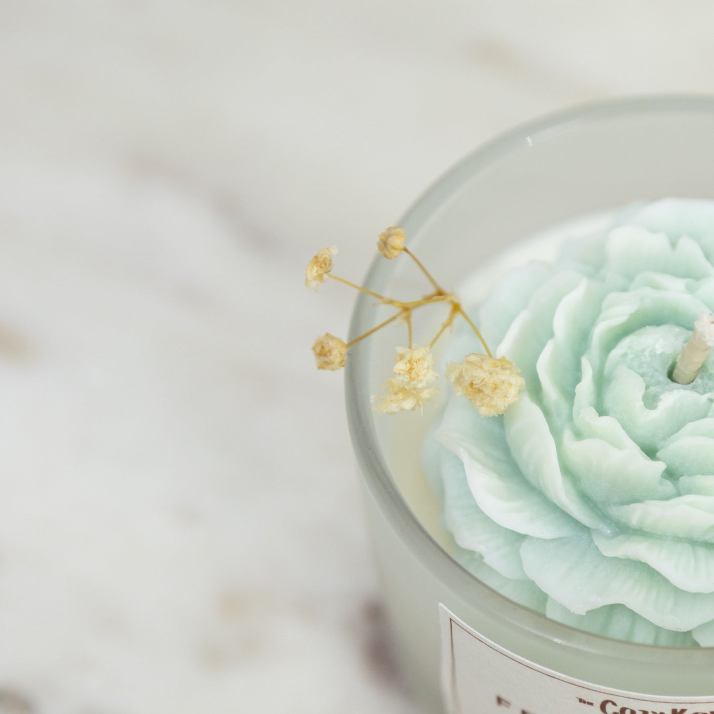 Flowers in Glass Vessel