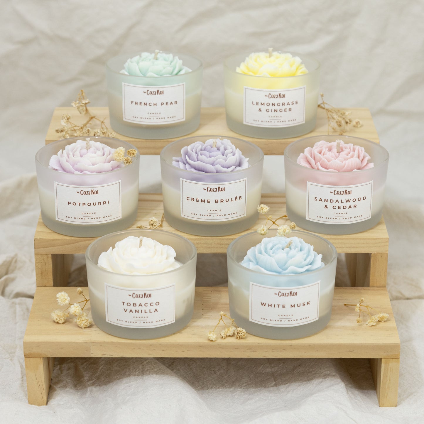 Flowers in Glass Vessel