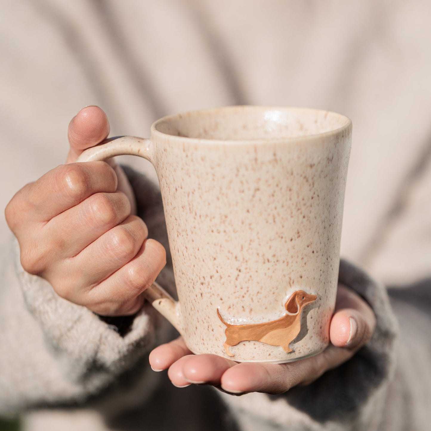 Tan Dachshund Mug