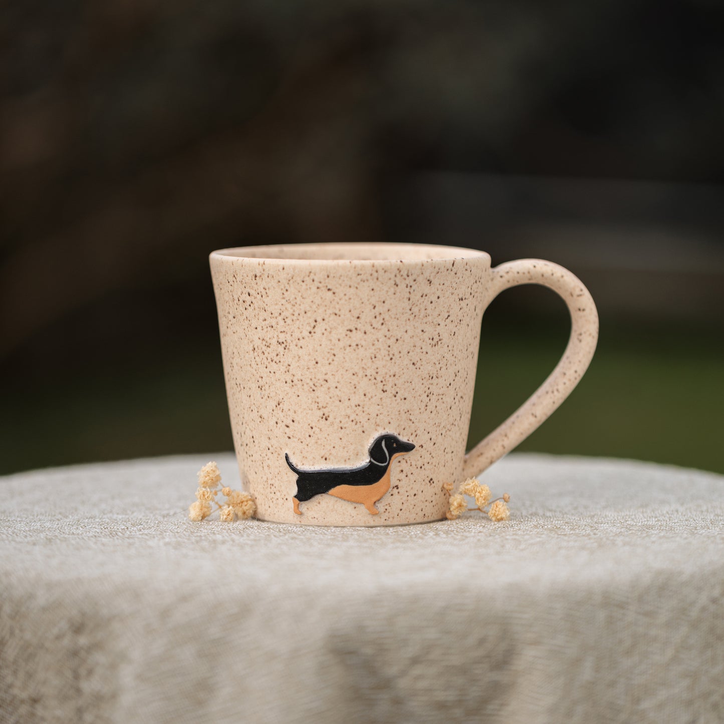 Black & Tan Dachshund Mug