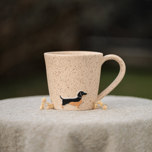 Black & Tan Dachshund Mug
