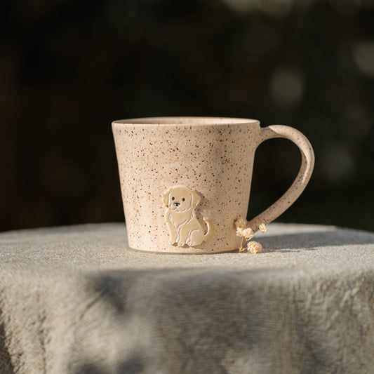 Golden Retriever Mug (Light Gold)