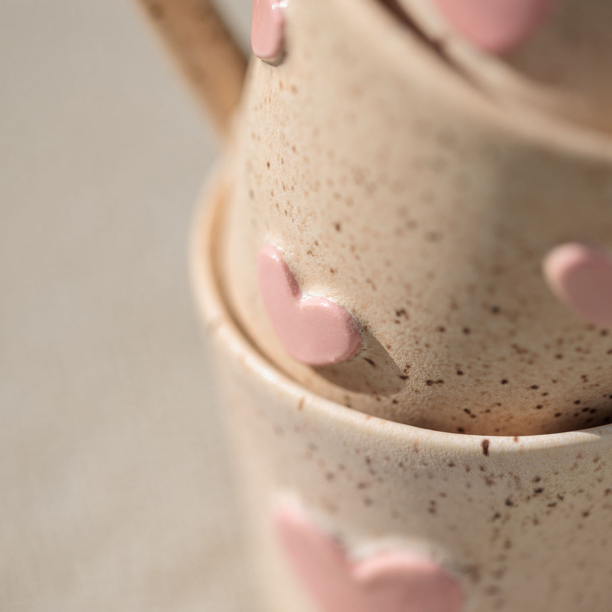 Sprinkled Hearts Espresso Mug