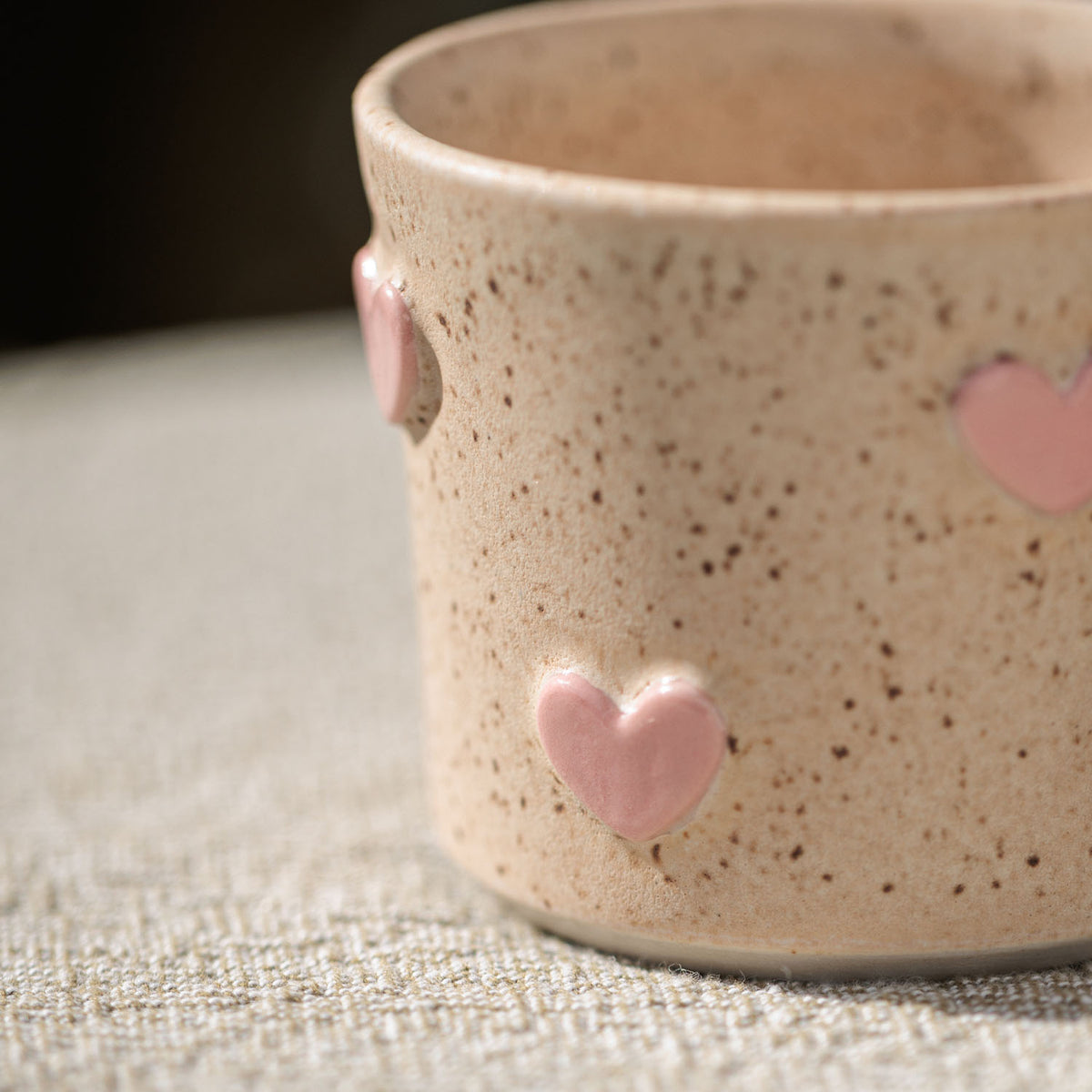 Sprinkled Hearts Espresso Mug
