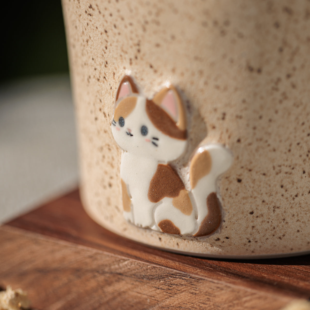 Brown Calico Cat Mug